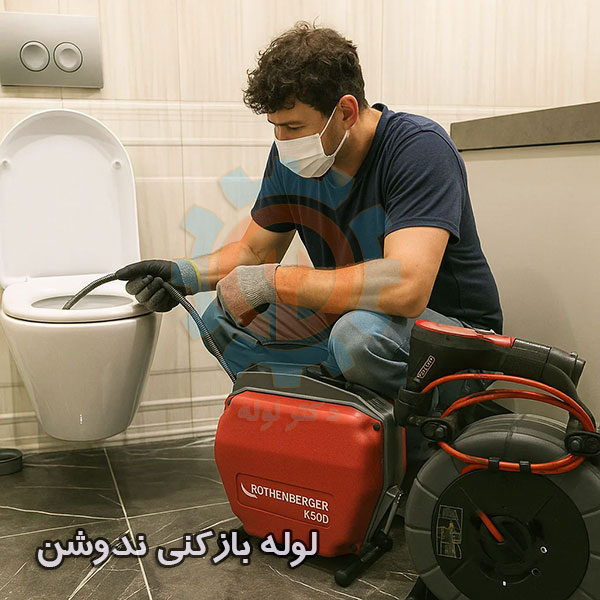 هزینه خدمات لوله بازکنی ندوشن