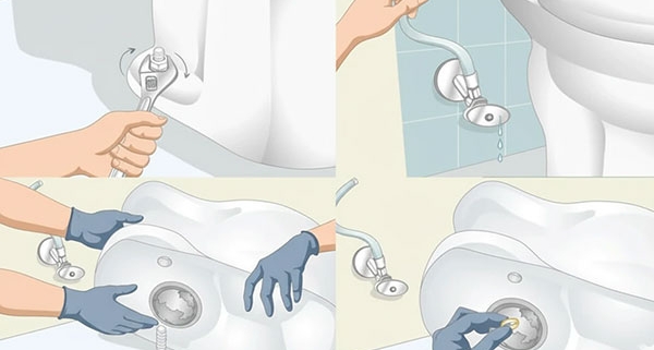 رفع گرفتگی توالت بر اثر افتادن اشیا توسط دکتر لوله یزد