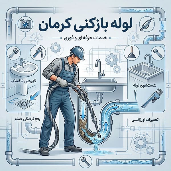 هزینه لوله بازکنی در کرمان