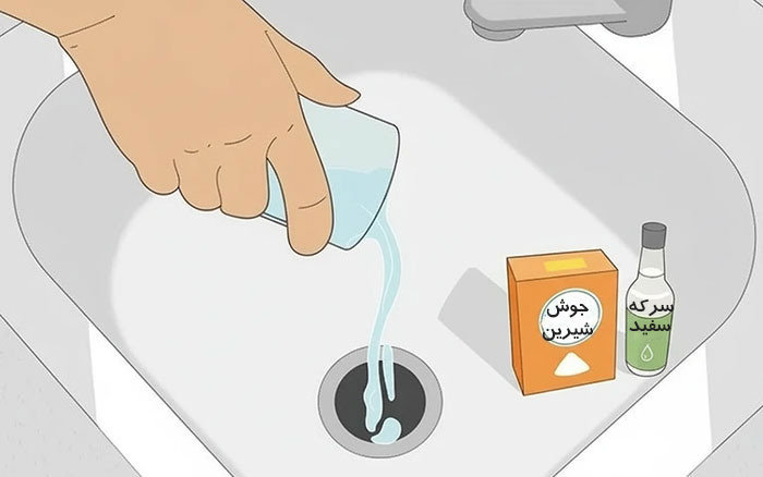 روش های رفع گرفتگی روشویی کدامند